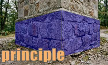 【語源も分かって、忘れない】英単語「principle」の意味と使い方・覚え方・文法解説【prin-(第1の)+-cip(取る)=真っ先に確保すべき根本】