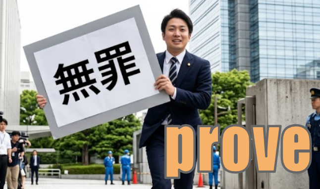 prove 無罪の証明 イメージ図