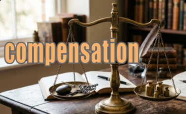 【語源も分かって、忘れない】英単語「compensation」の意味と使い方・覚え方・文法解説【pens(重さを量る)⇒天秤のバランスを取る】