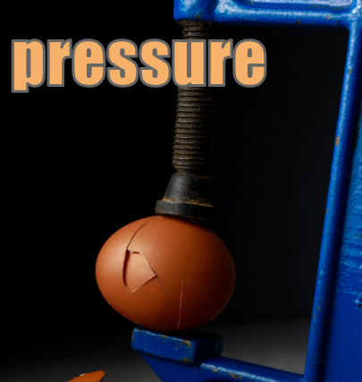 pressure 圧力をかける イメージ図