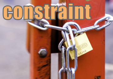 【語源も分かって、忘れない】英単語「constraint」の意味と使い方・覚え方・文法解説【con-(完全に)+strain(強く縛る)+-t(名詞)=完全に縛りつける】
