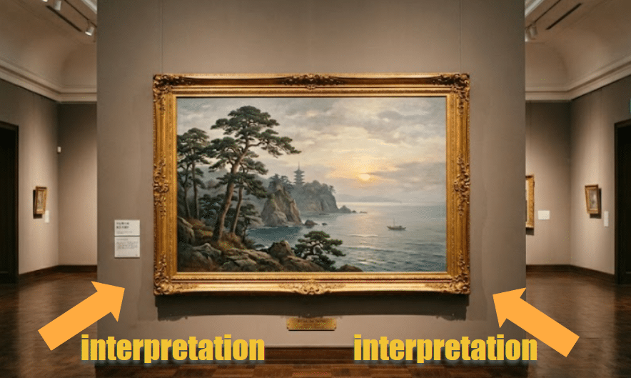 interpretation イメージ図