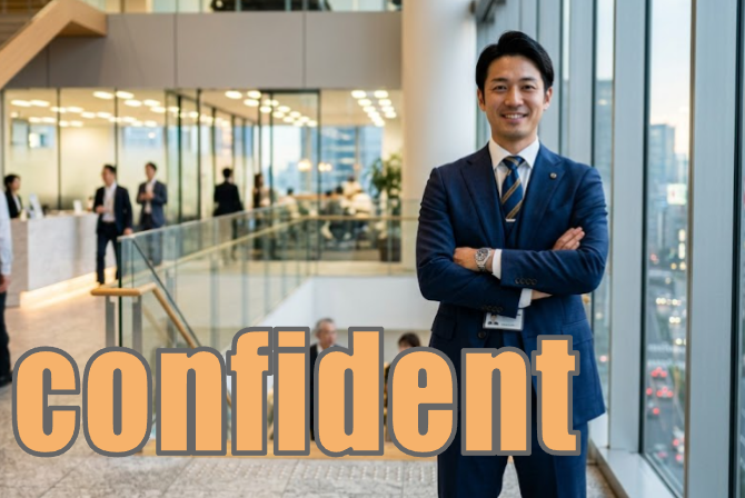 confident イメージ図