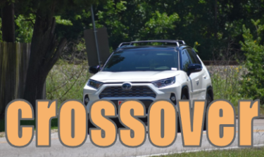 crossover　クロスオーバーSUVのイメージ図