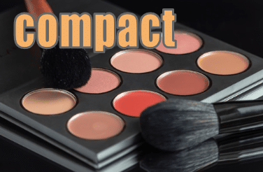 compact フェイスパウダーが詰め込まれたコンパクト イメージ図